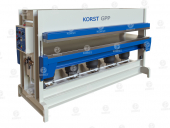 Горячий пневматический пресс Korst GPP-2010 для склеивания и облицовки заготовок